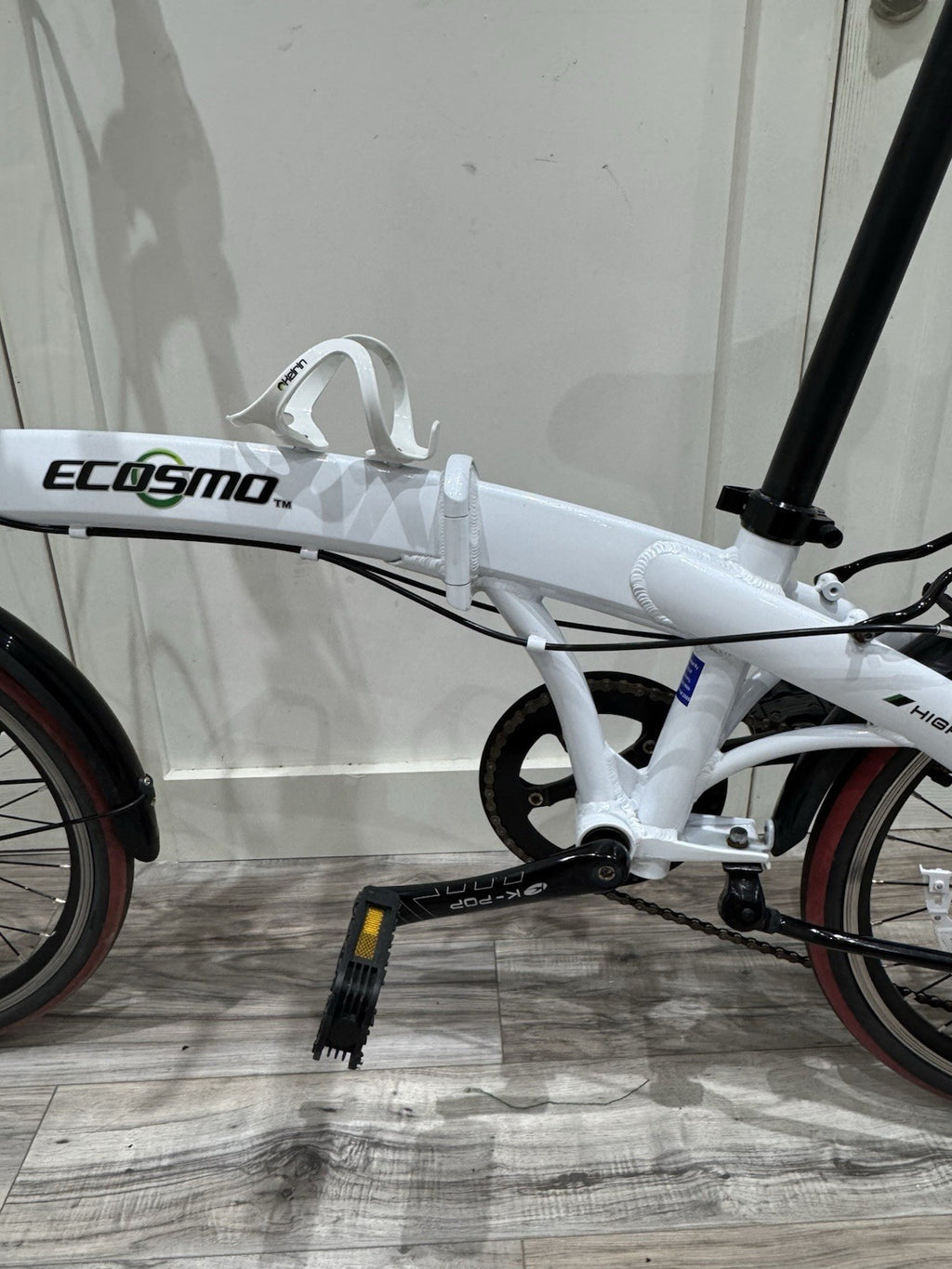 Ecosmo 20 Inch Light Weight Alloy Folding City Bike In Excellent Condition
