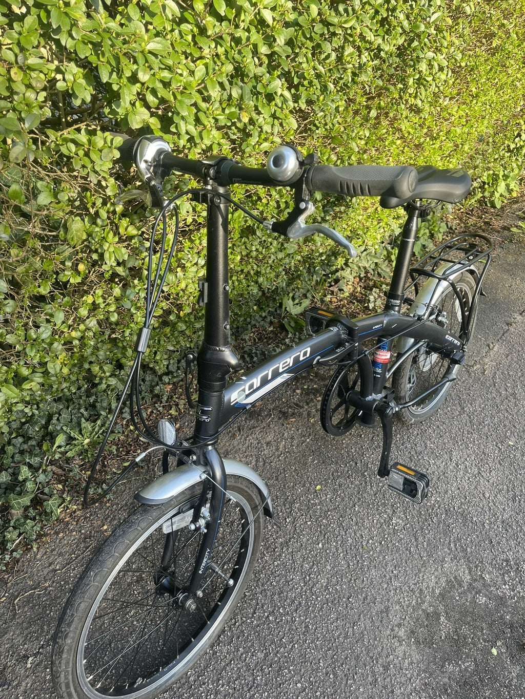 Carrera Intercity Folding Bike Black