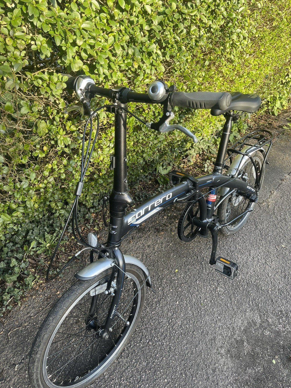 Carrera Intercity Folding Bike Black