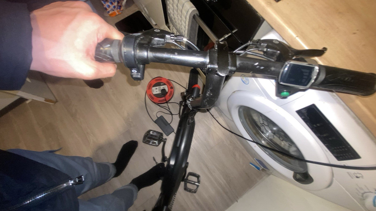 DYU 14in Folding  36V 10Ah 250W Disc Brakes, Lights, Black