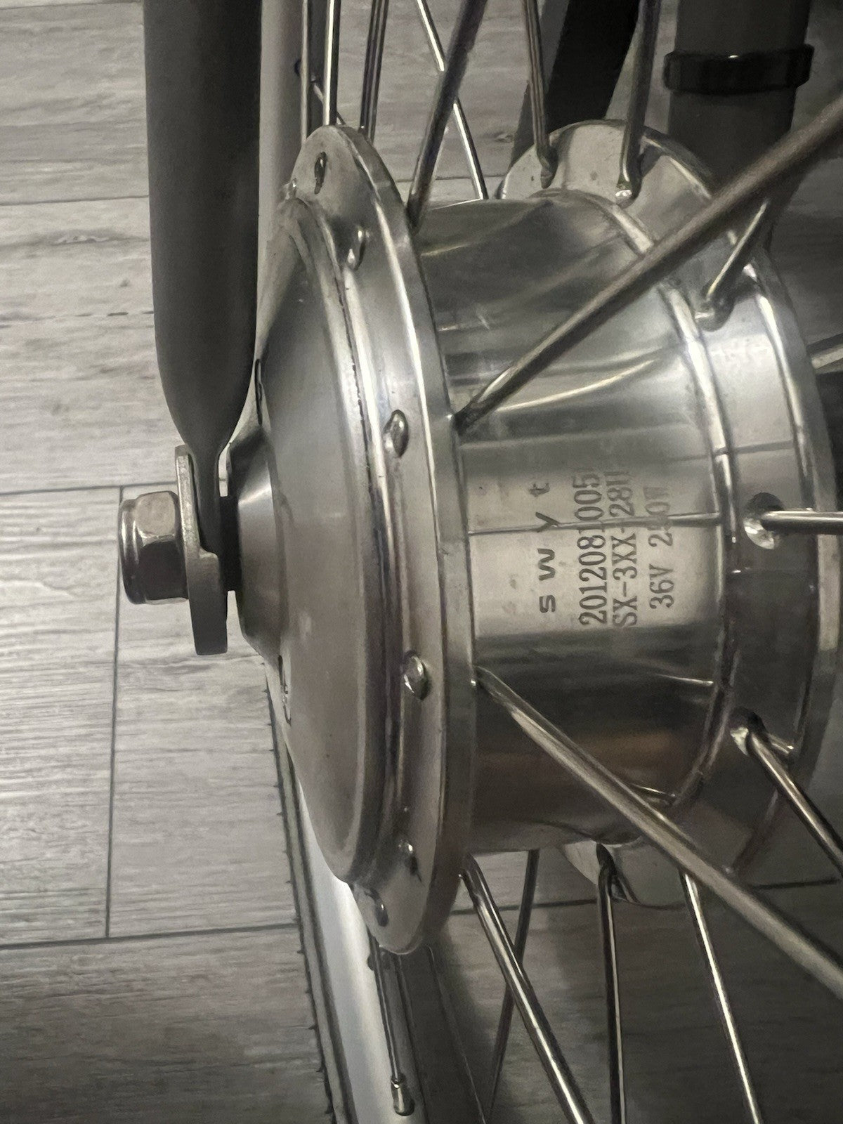 Swytch wheel for Brompton