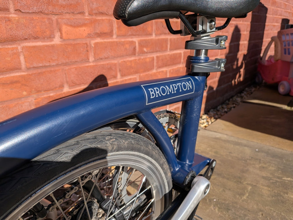 Brompton C-line Folding Commuter Bike,  two speed