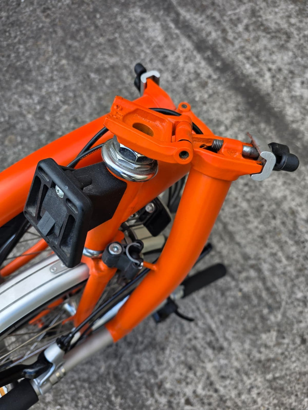 Brompton M6L Folding Bike - Orange Speed