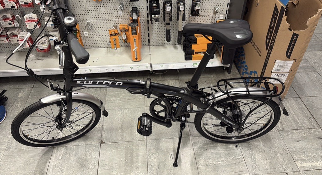 Carrera Intercity Folding Bike Black