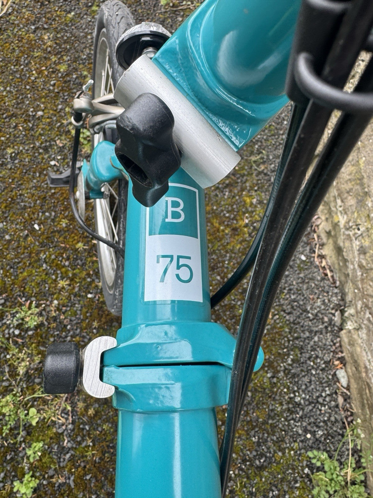 Brompton B75 16" Folding Bike - Blue