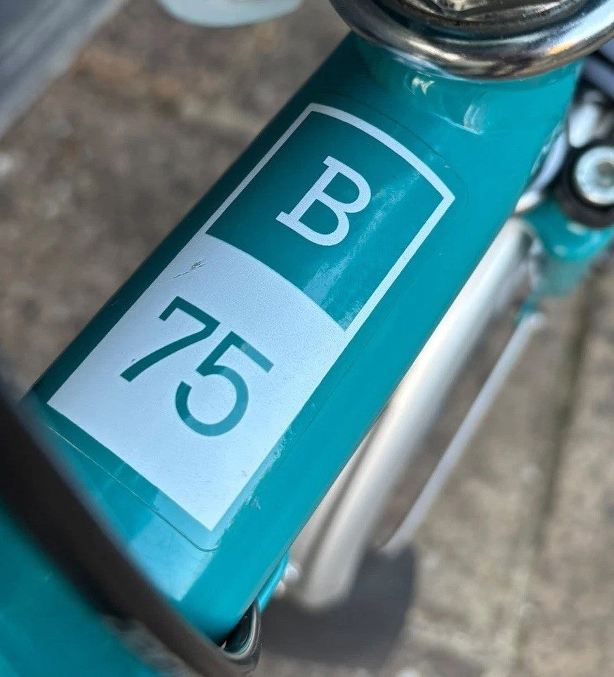 2020 Brompton B75 upgraded to C Line Folding Bicycle 3 Speed - Hardly Used