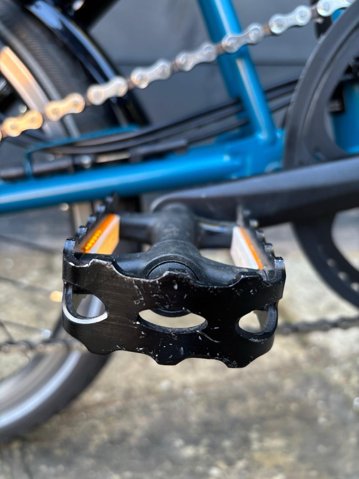 2023 Brompton C Line 6 Speed Urban in Ocean Blue + Optional Swytch Kit Fitted