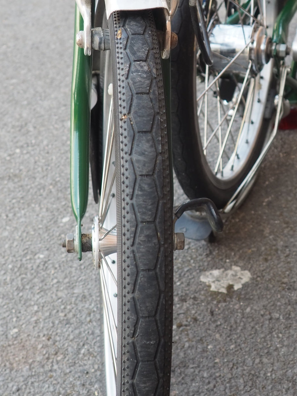 Brompton M3L Folding Bike, Green, 3-Speed, Original Owner Since 2000, Low Miles