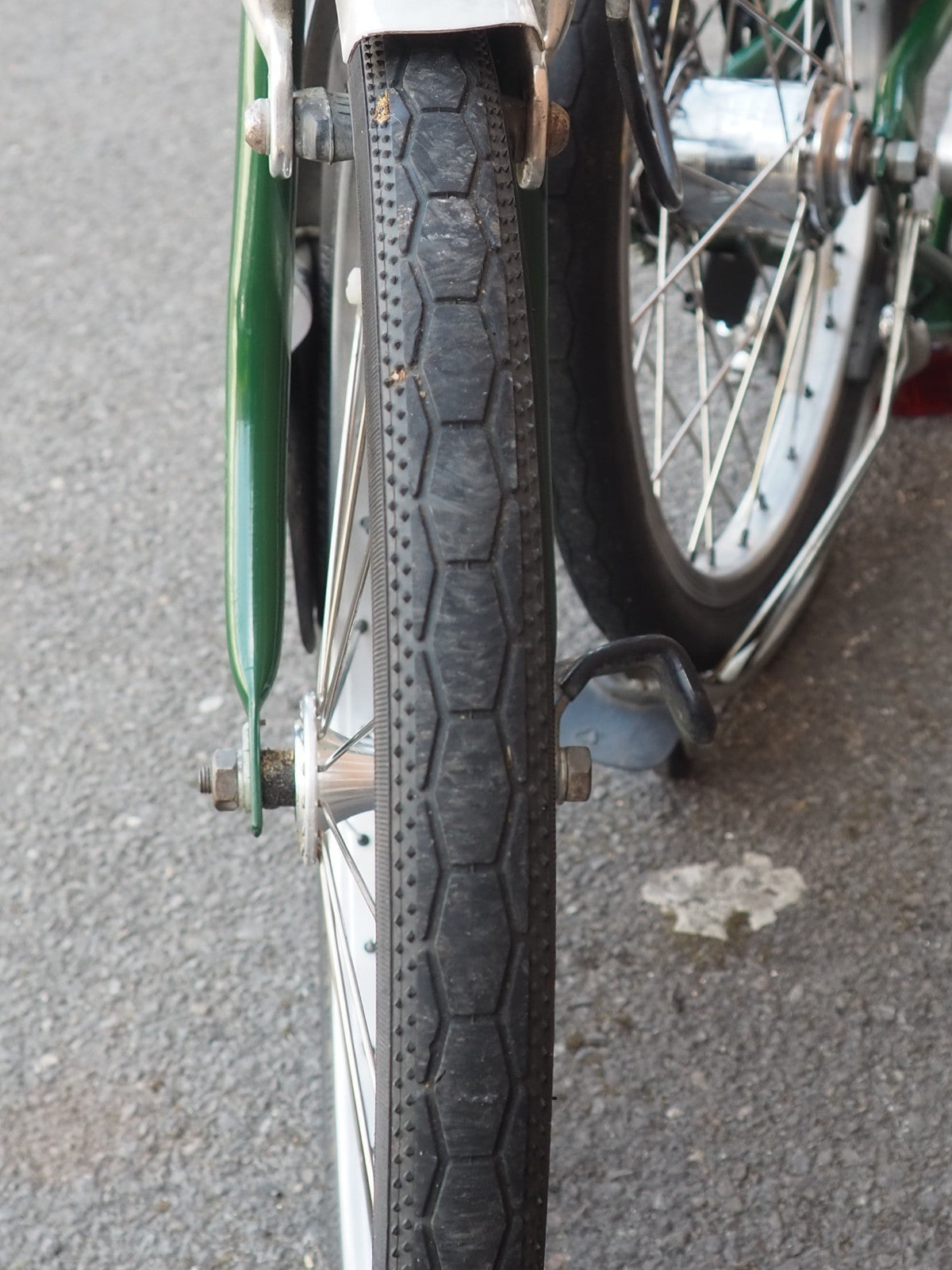 Brompton M3L Folding Bike, Green, 3-Speed, Original Owner Since 2000, Low Miles