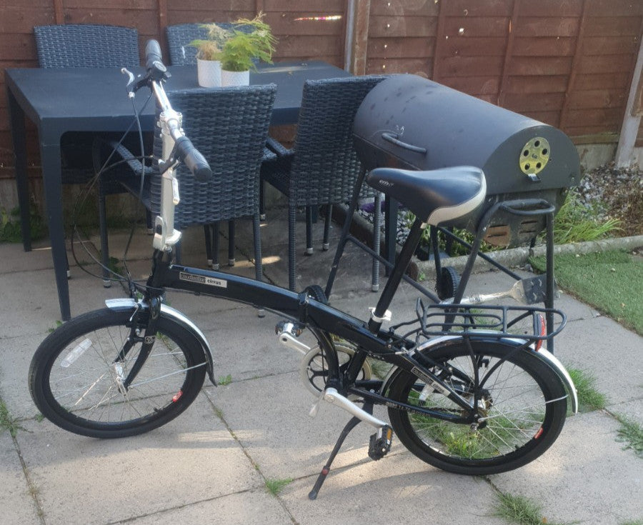 Claud Butler Cirrus Folding Bike - Lightweight Aluminium- Ready To Ride Bicycle