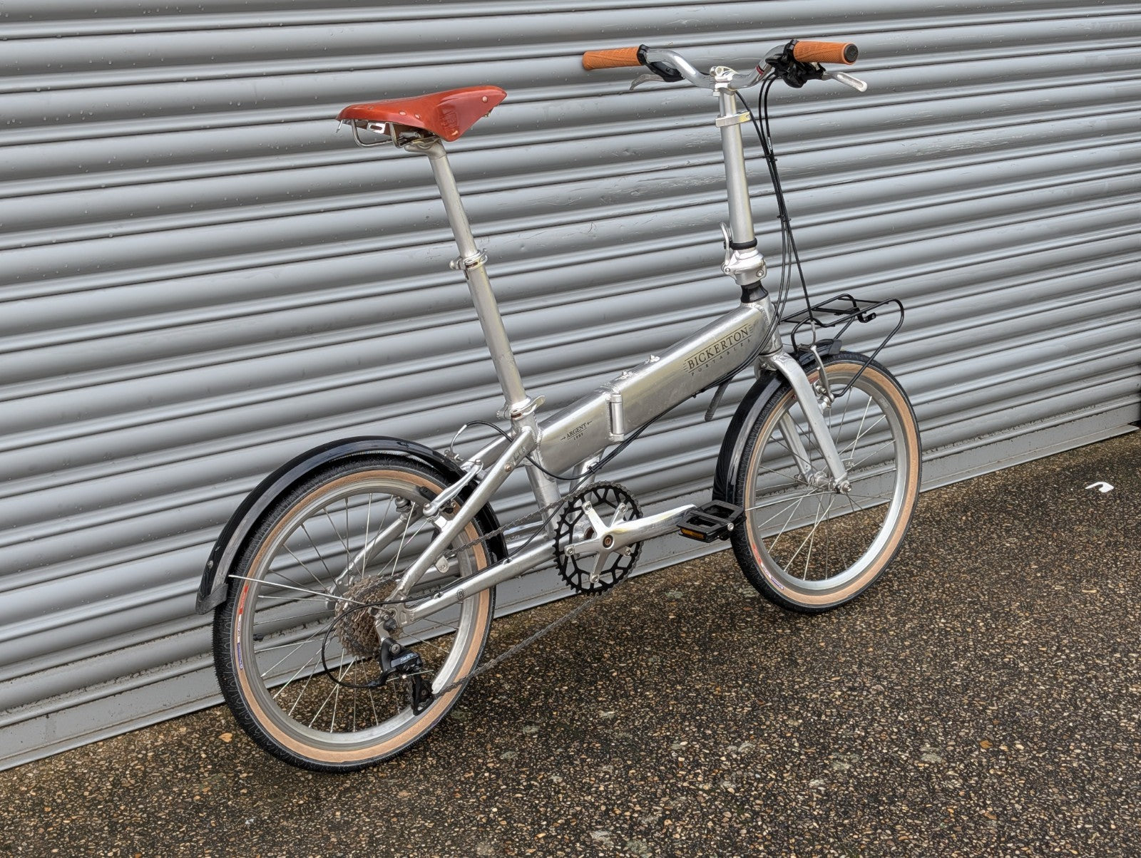 Bickerton Argent 1909 Folding Bike Aluminium, Brompton Alternative