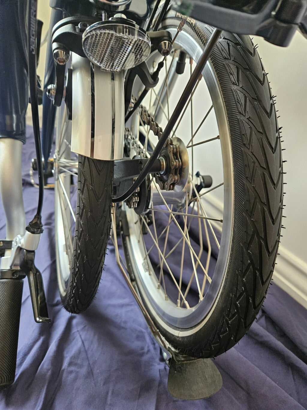 Brompton 3 Speed - C Line - M3L - Blue - excellent condition