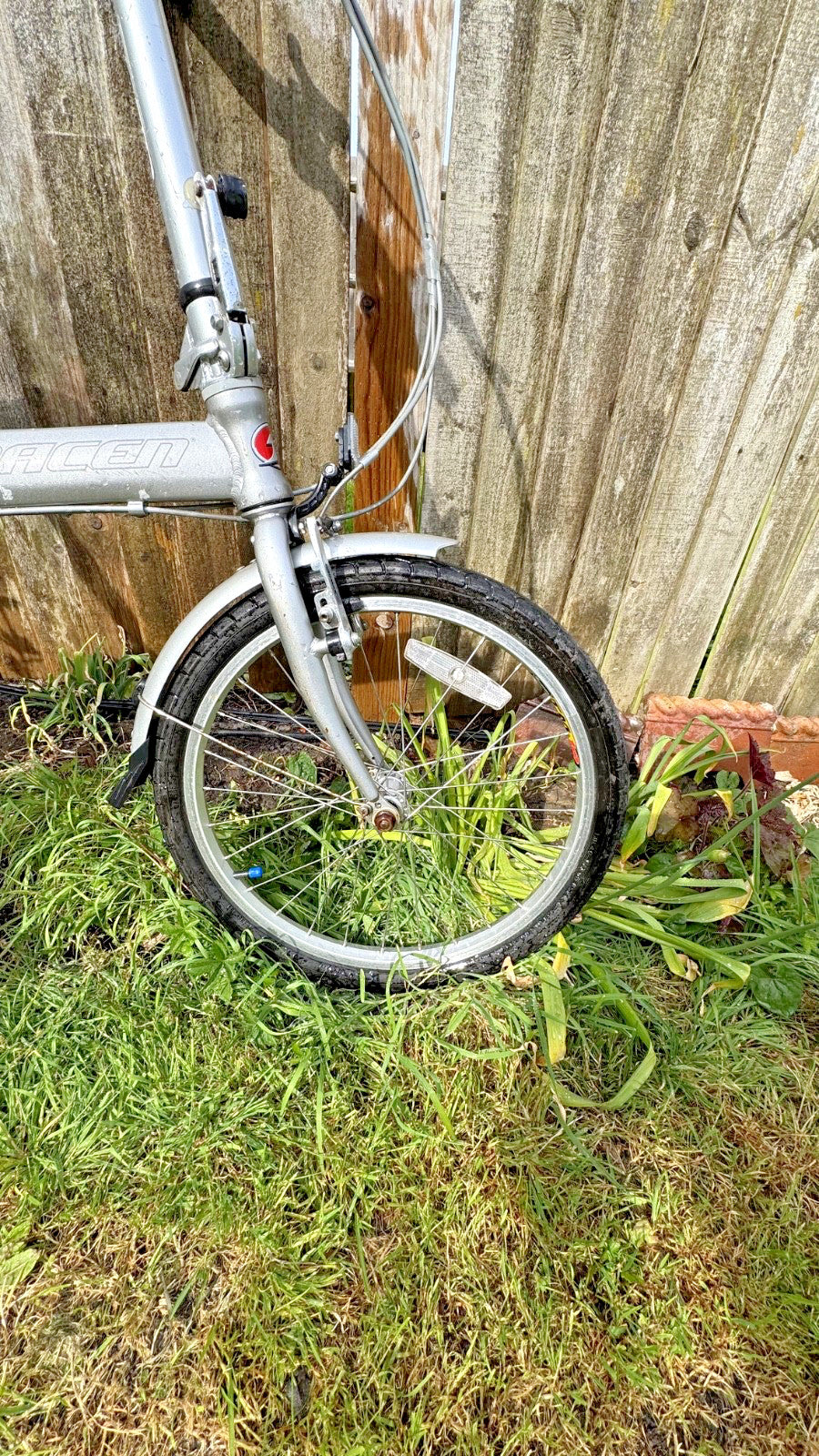 adult folding bike used