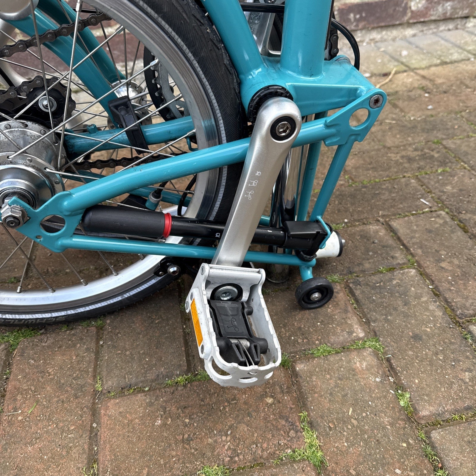 Brompton B75 16" Folding Bike - Blue - Discontinued - VGC - Classic Shape
