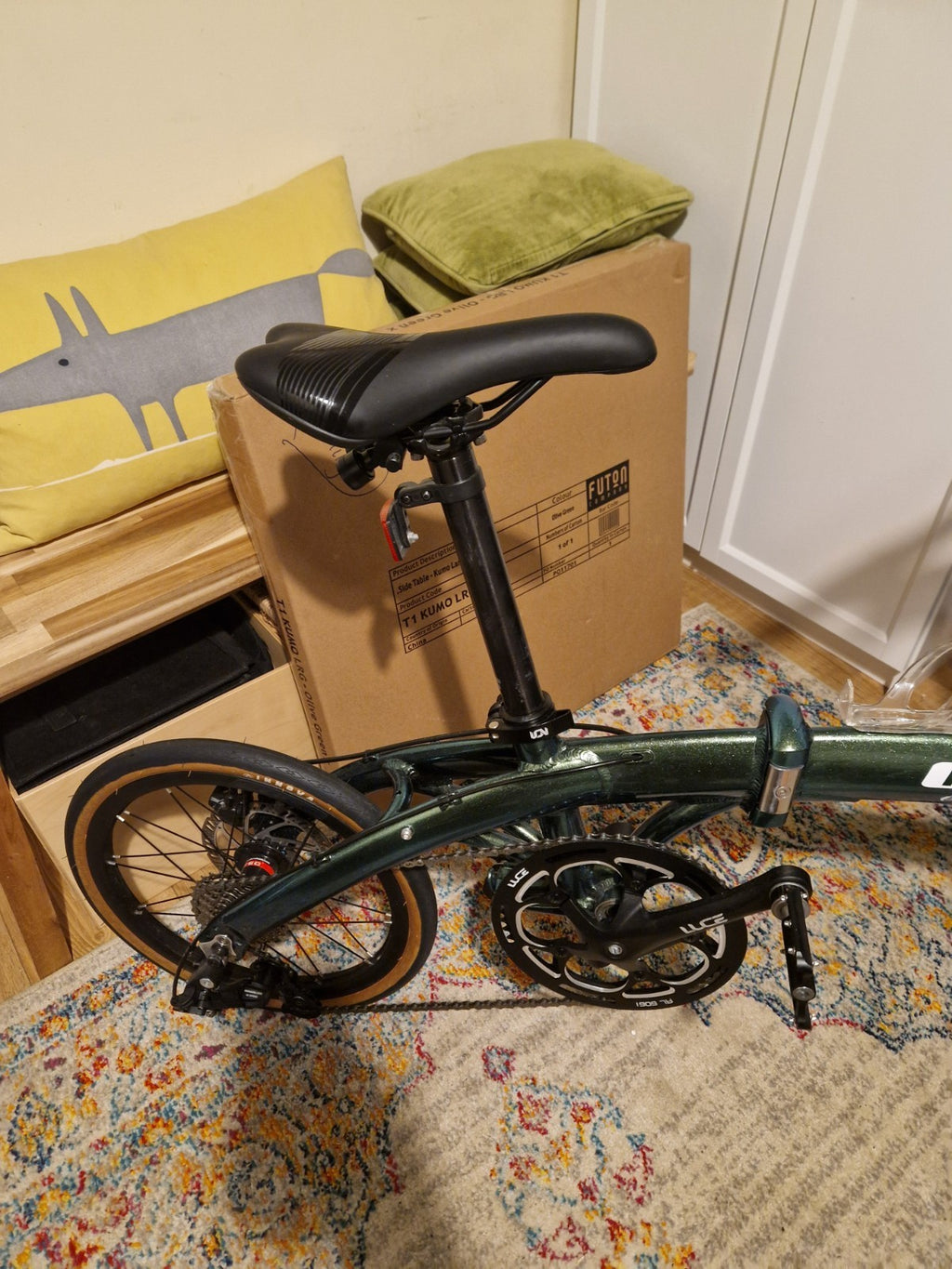 Folding Bike: Camp Chameleonspecial edition (Iridescant green)