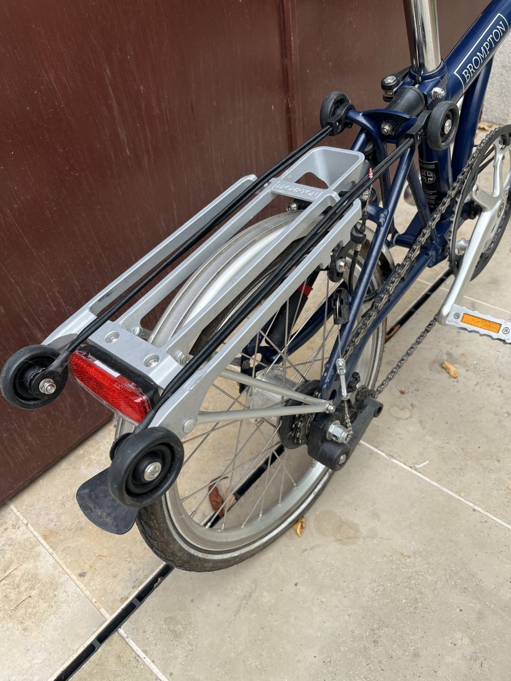 Brompton H6L 2020 Tempest Blue 6 Speed + Rear Rack, One Owner, Lightly Used