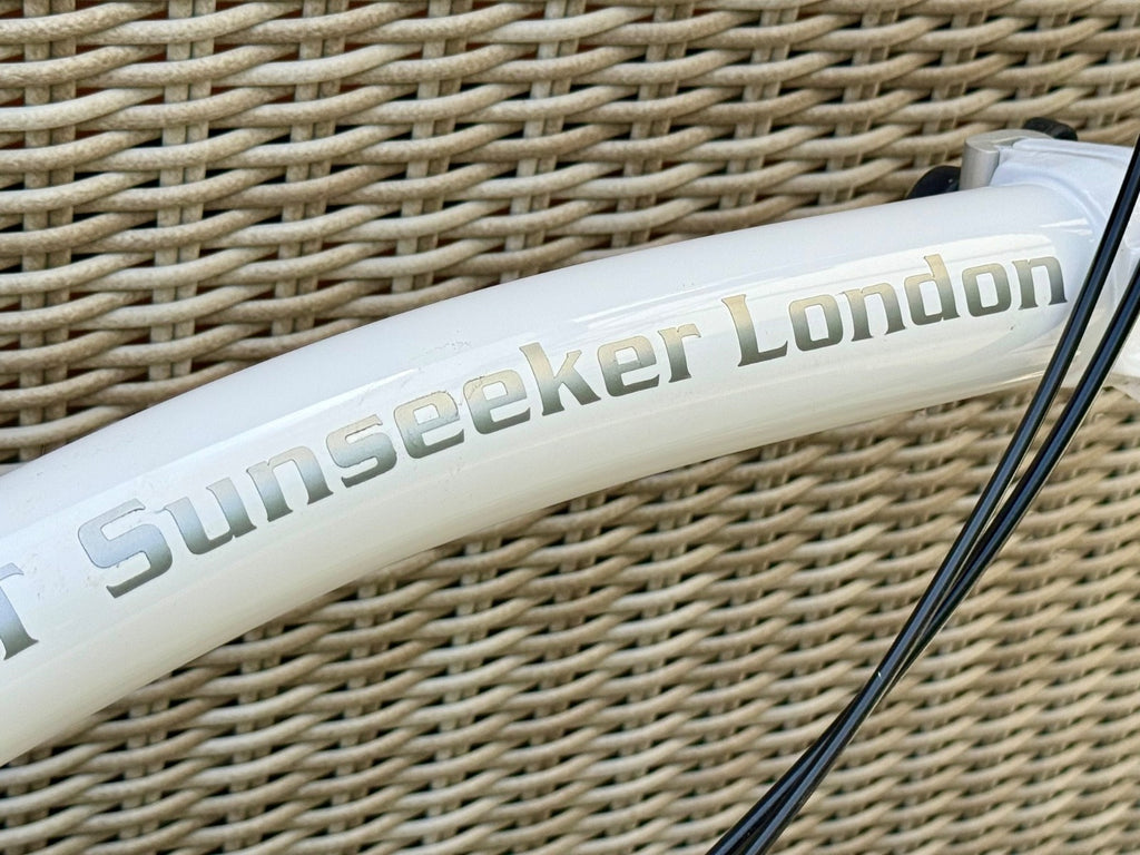 Brompton Folding Bicycle | One-Off Sunseeker Commission | Boat Show Display Bike
