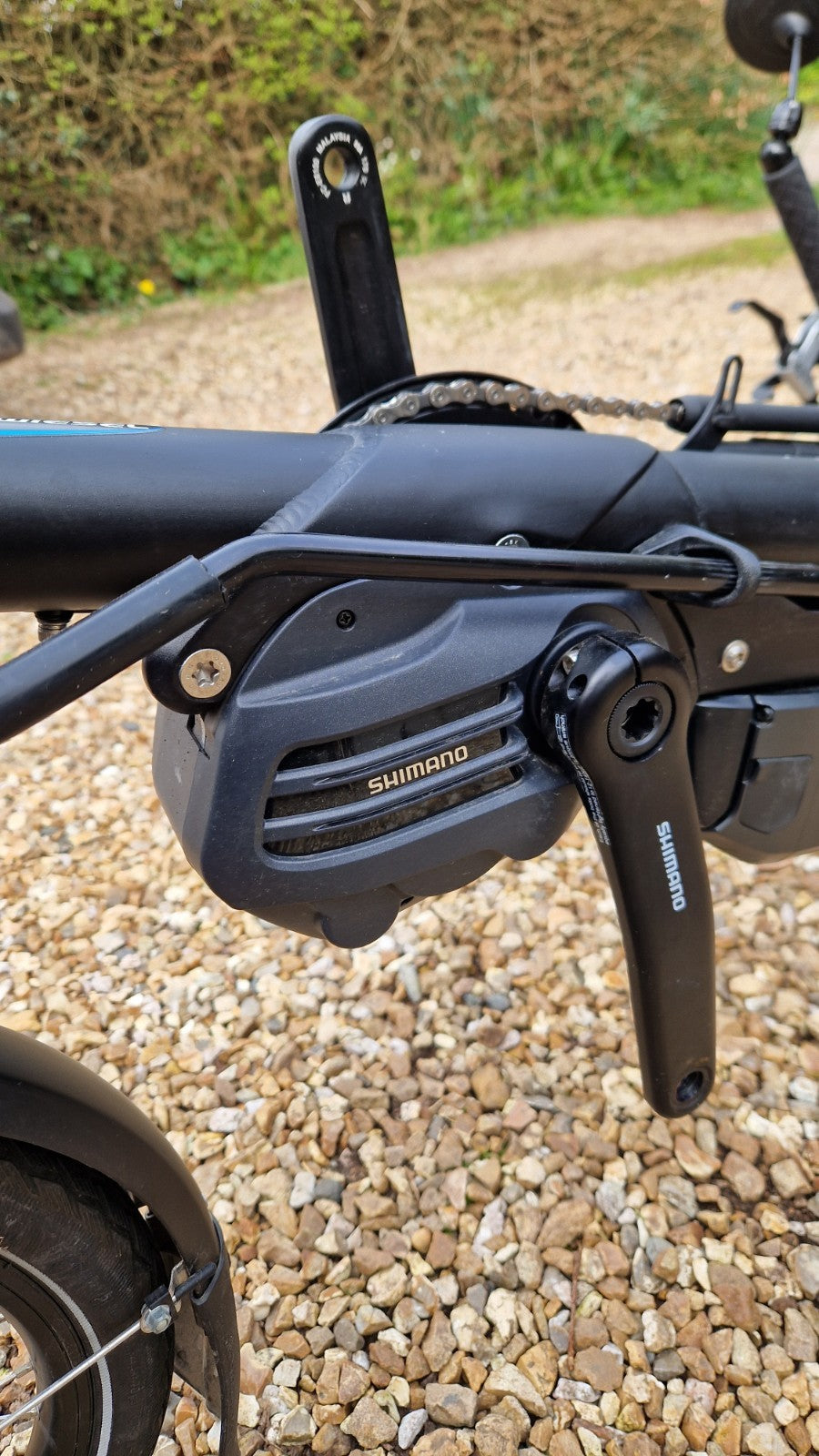 2021 Hase Bikes Kettwiesel Evo with assist auto gears Folding Recumbent trike.🦚