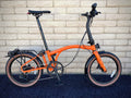 Brompton G Line with Roller Frame - 8-speed Large - Ridden less than 10 times