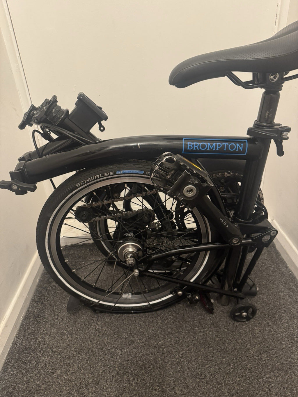 Brompton M6L 2019 Black Edition 6-Speed Bicycle