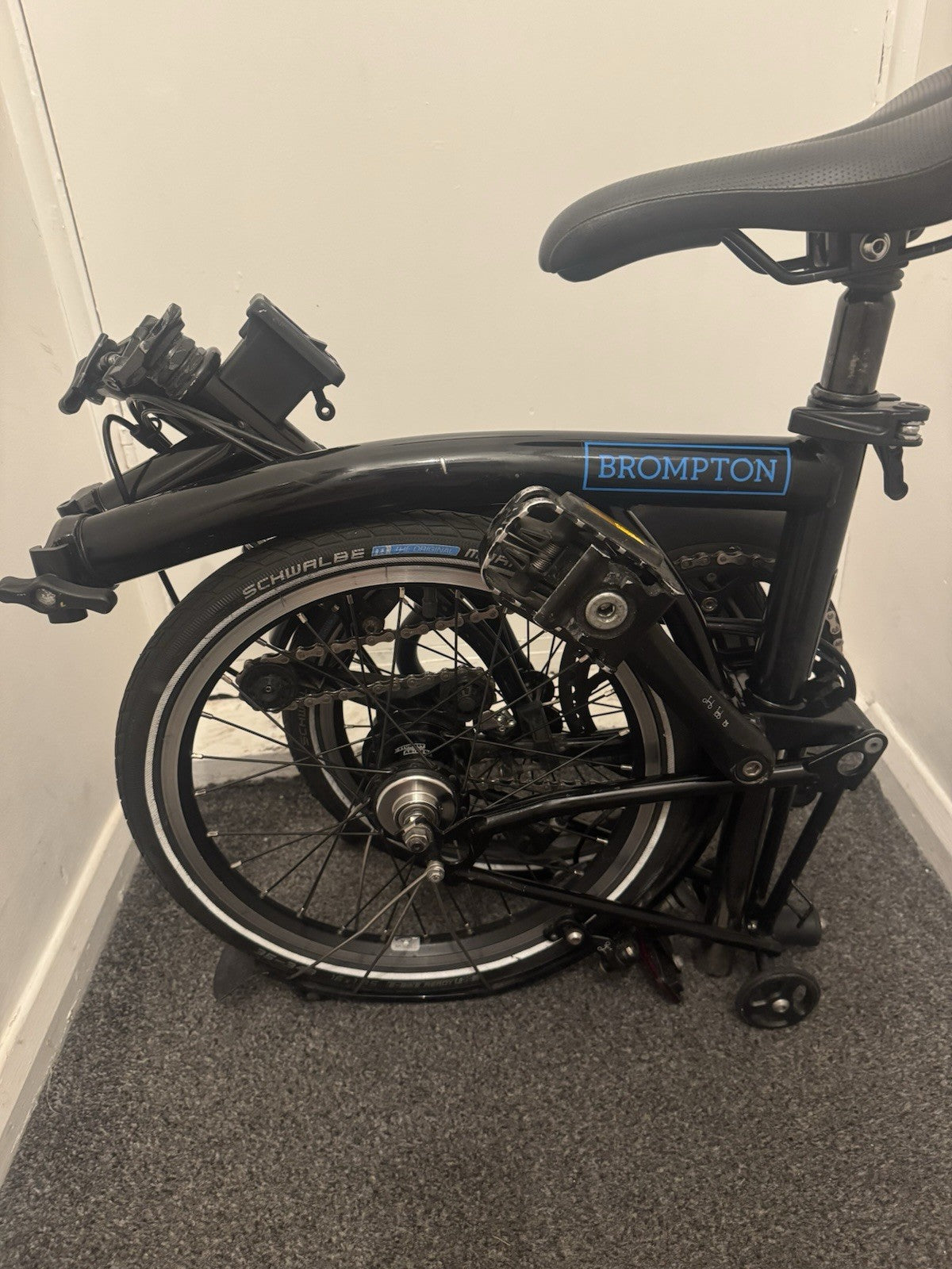 Brompton M6L 2019 Black Edition 6-Speed Bicycle