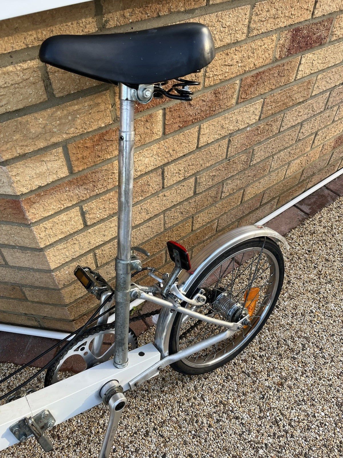 Bickerton Portable Folding Bicycle 3-Speed Classic 1970s Vintage Aluminium Bike