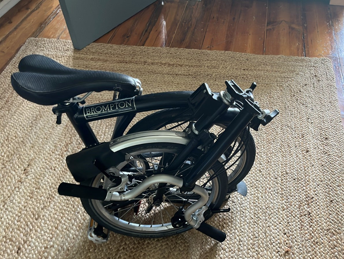 Brompton M6L Folding Bike 2014 – Excellent – Bags & Receipt
