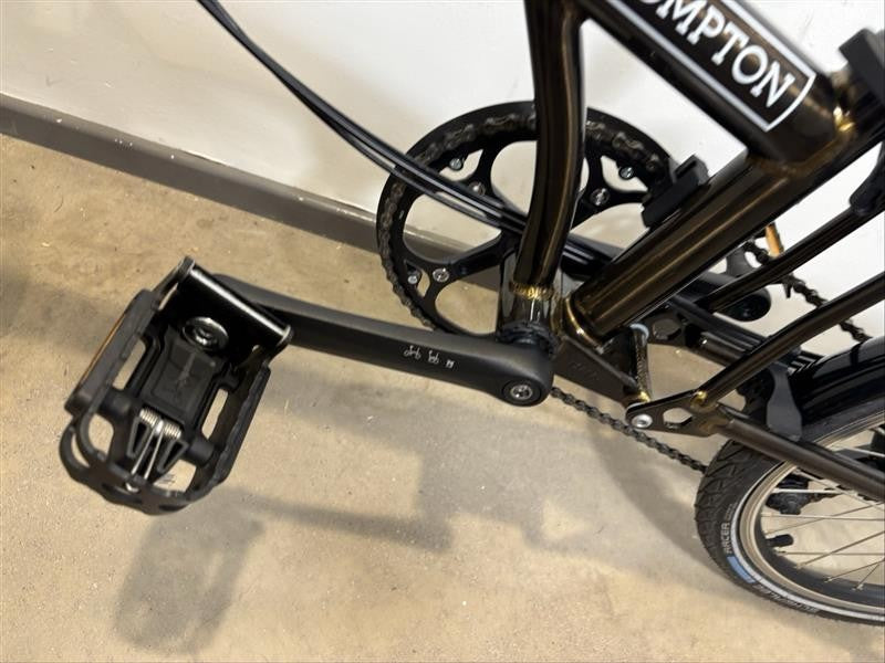 Brompton C Line 12 Speed - Mid - Black Lacquer