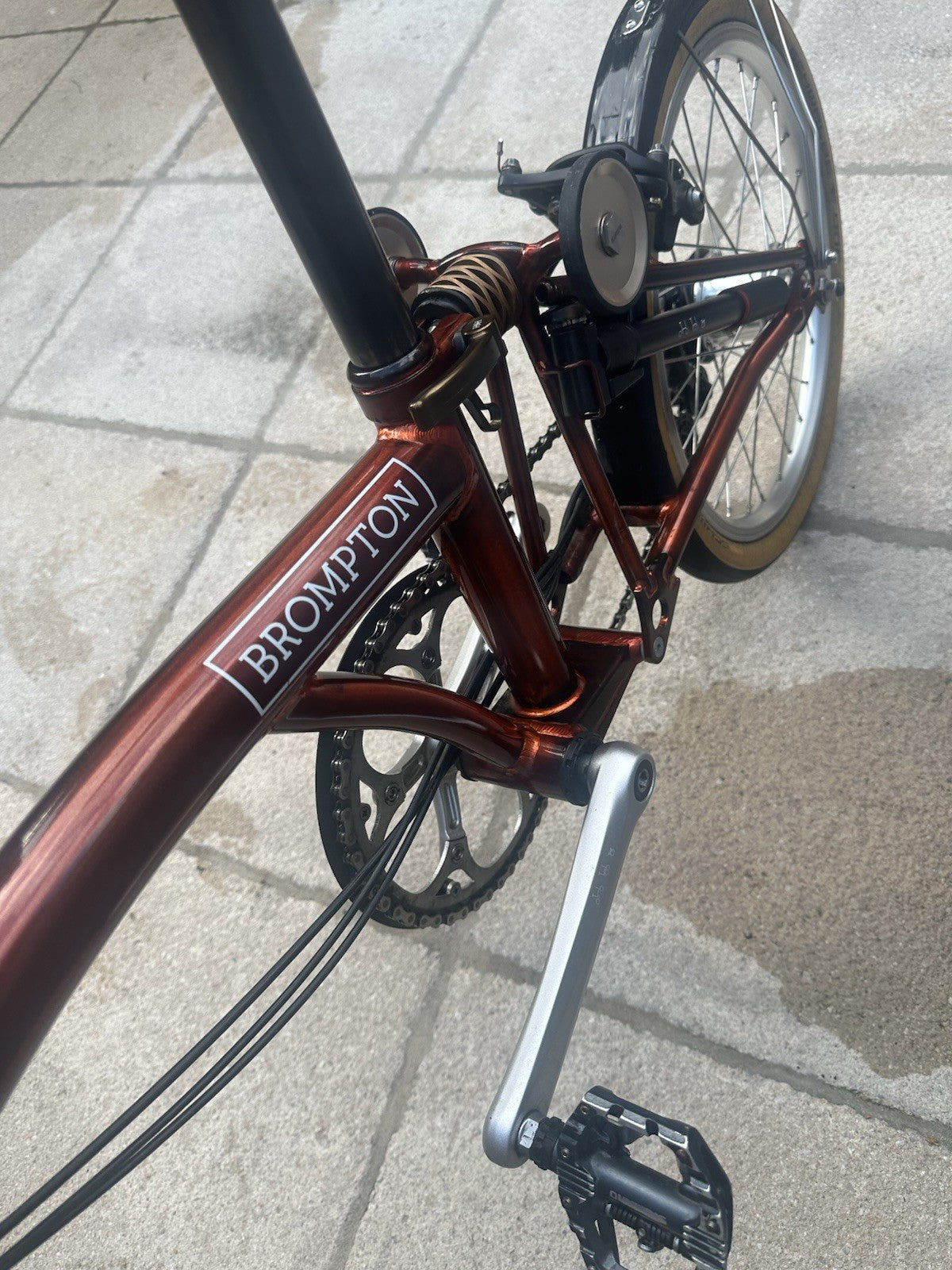 Brompton S6L, excellent condition £600+ in upgrades.