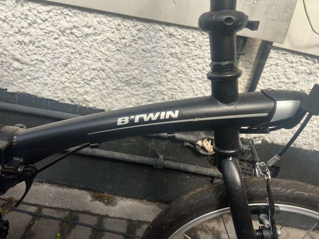 BTWIN Tilt 100 Folding Bike - with lots of accessories