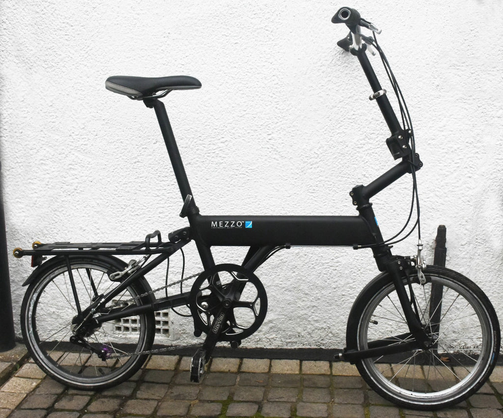 Mezzo 3 Speed Sturmey Archer Geared Folding Bicycle - Good Conditionh