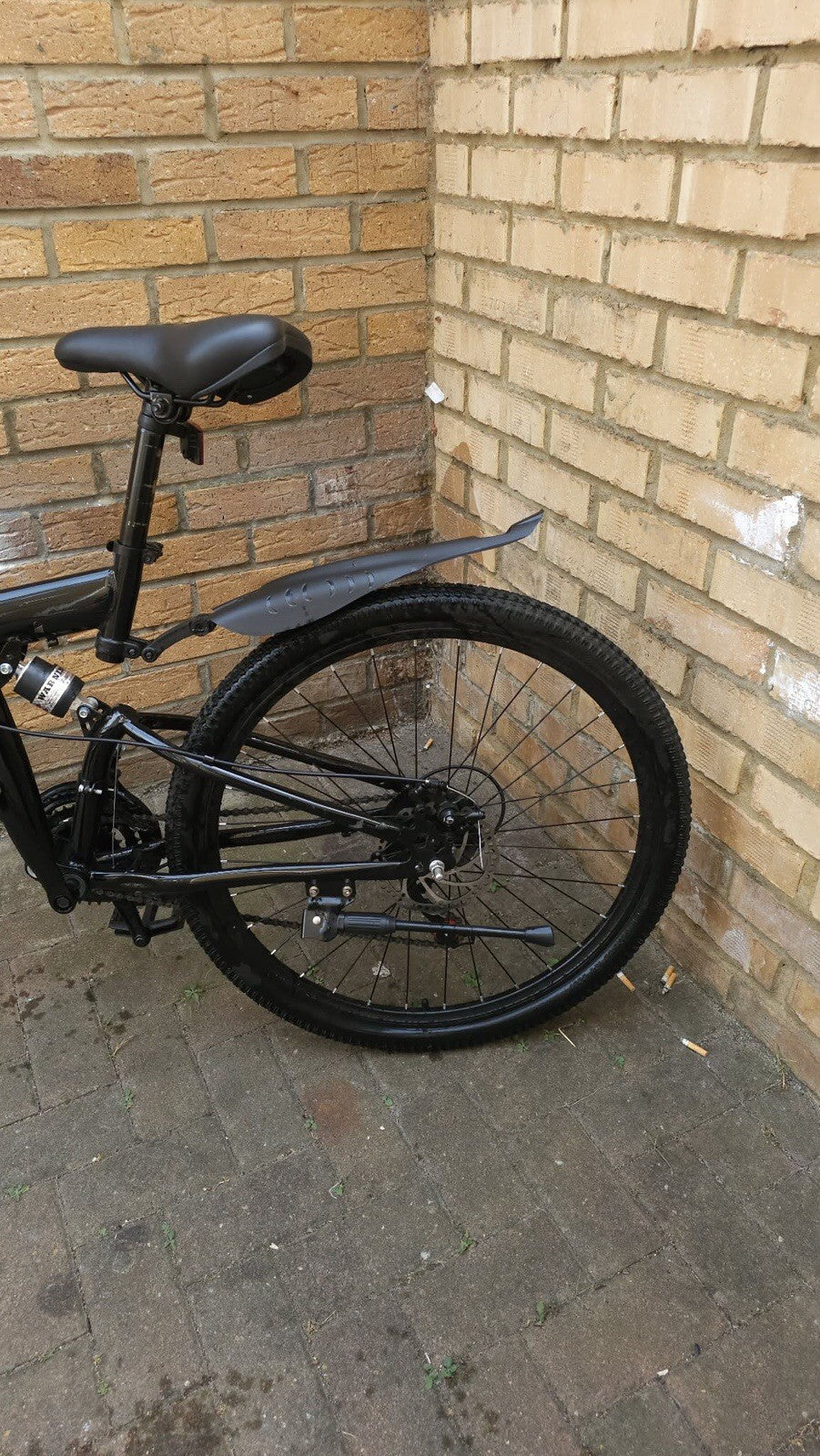 Folding Full Suspension Mountain Bike — Disc Brakes perfect condition
