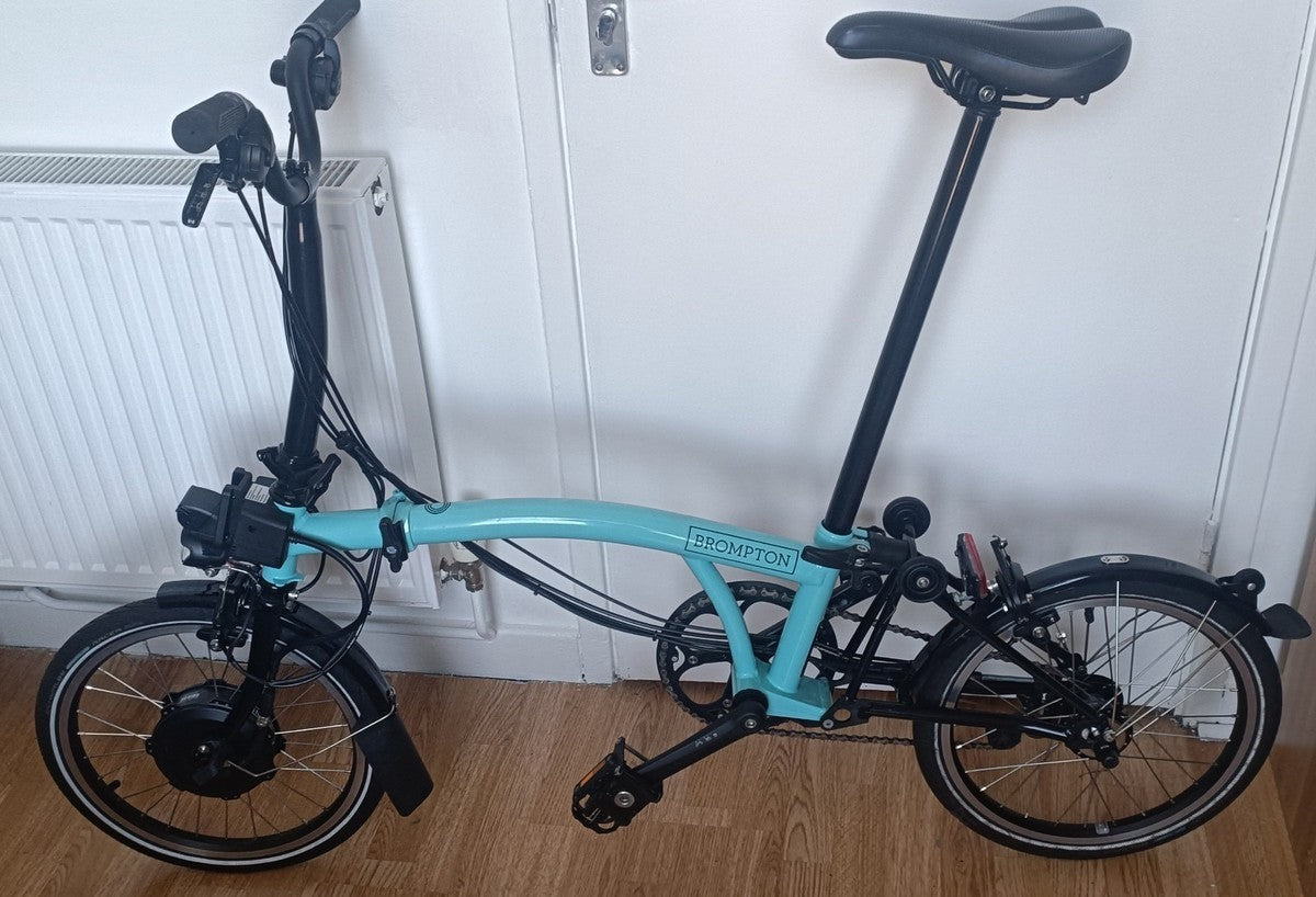 Brompton Bike 6 Speed -e-, Turkish Green, Hardly Used