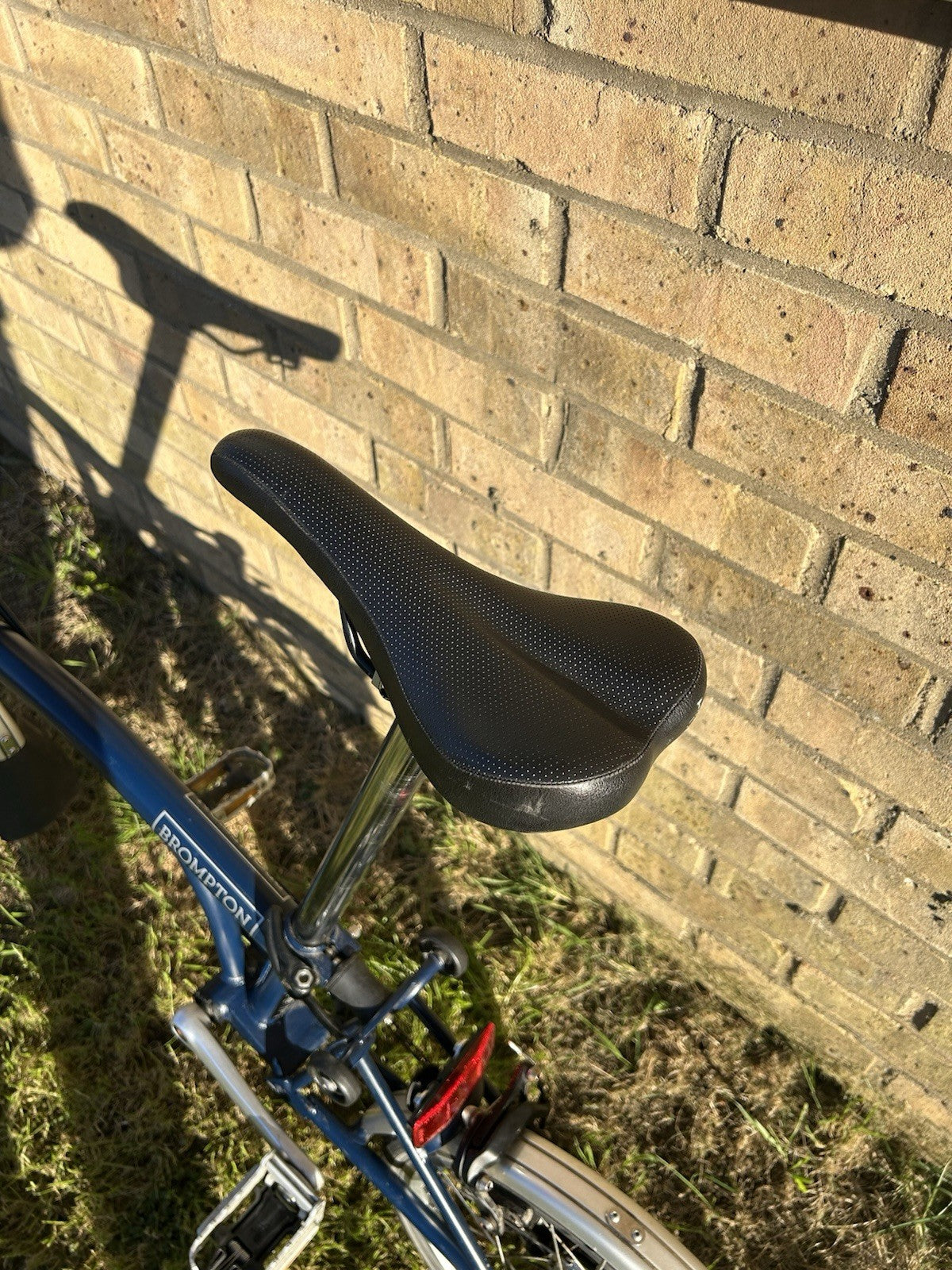 Brompton M3L Folding Bike 3-Speed, Blue