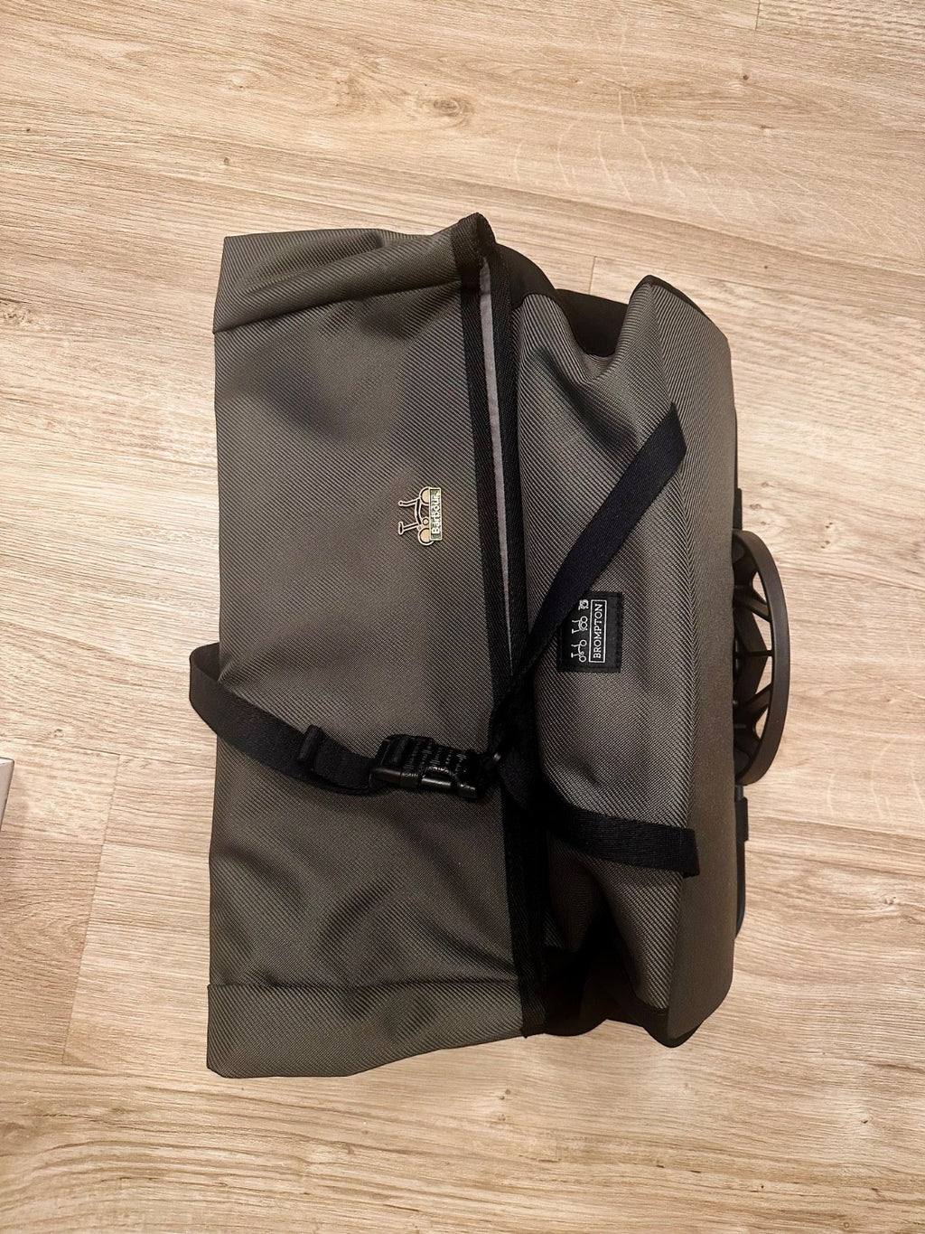 Brompton P Line Explore Mid Bar 12 Speed - Sky Grey