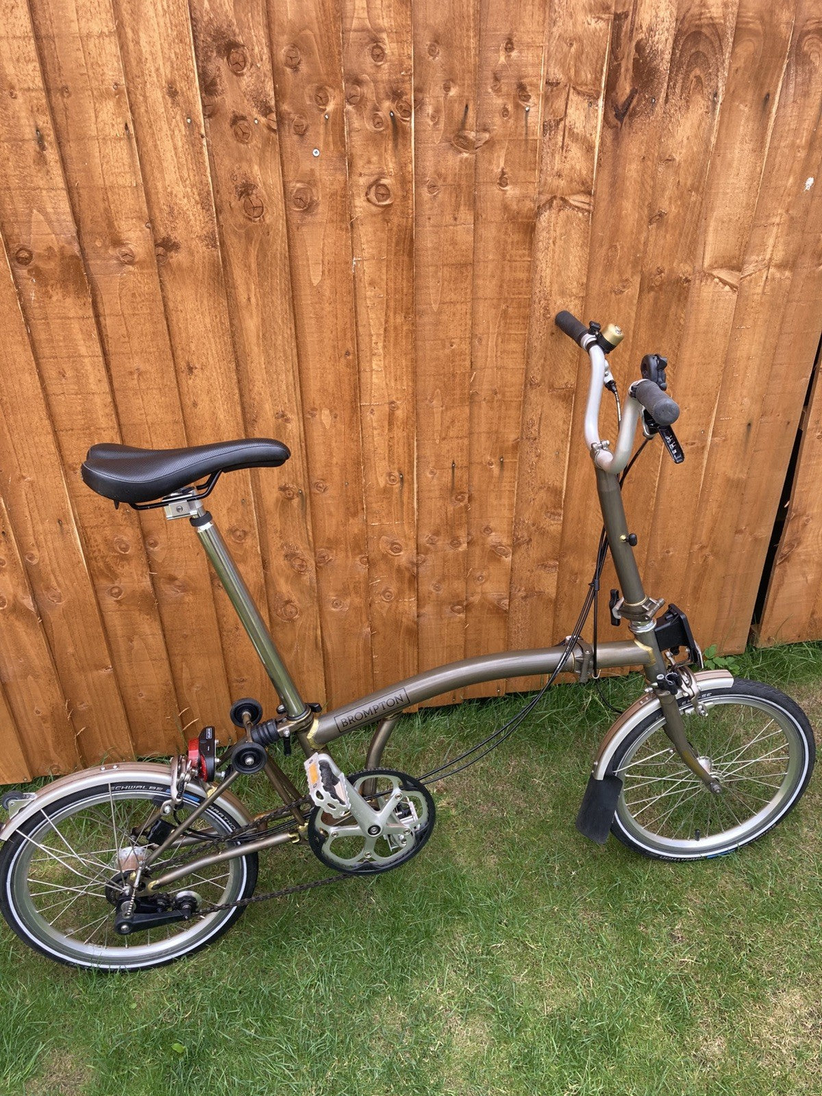 Brompton 3 Speed  Raw Lacquer Beautiful Condition M3L (now C Line)