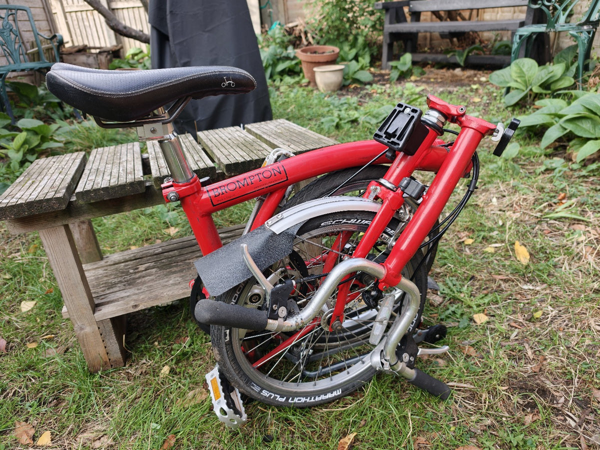 Brompton Bike Black Folding M3L 3 Speed