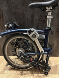 Brompton Folding Bike 3-Speed Navy