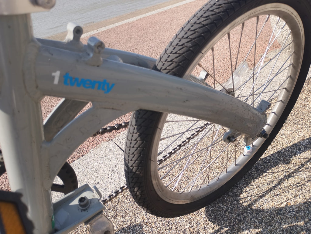 Kansi 1Twenty Single Speed Folding Bike from Japan 20" wheel like BMX delivery