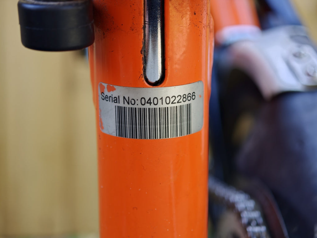 Restored Classic Brompton M3L (2004) Rare Factory Orange & Black -Fully Serviced