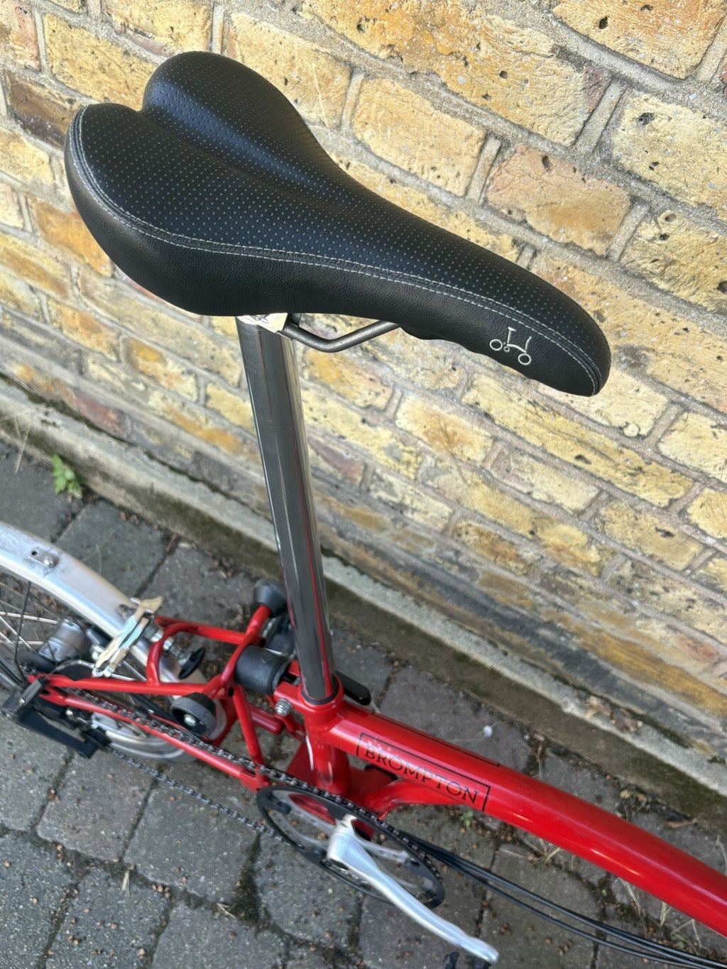 Brompton Folding Bike 2003, 6 Speed Red Good Condition With New Parts