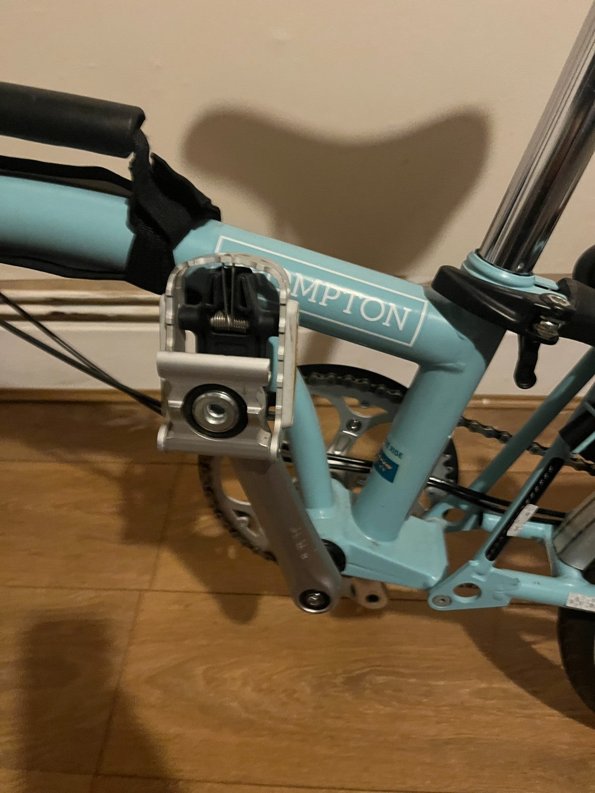 Brompton M3L (C-Line) Turkish Green folding bike