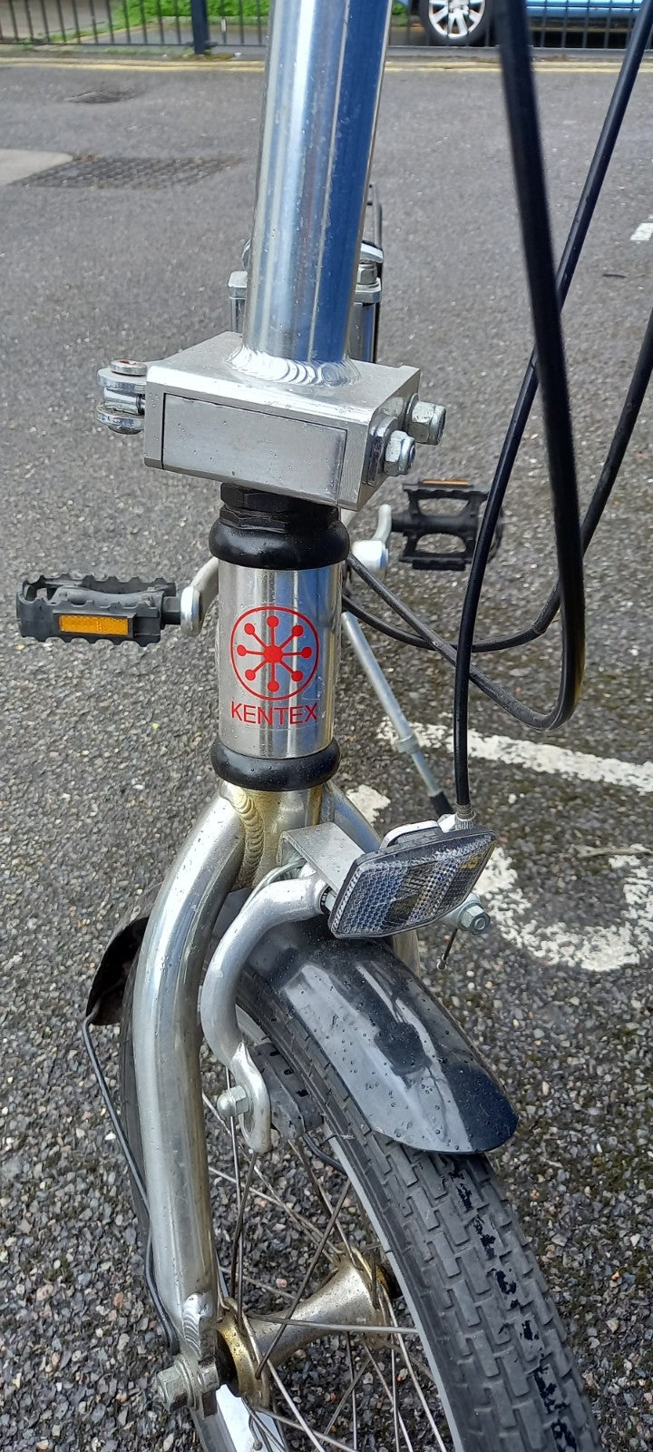 Folding Bike Kentex Silver Colour