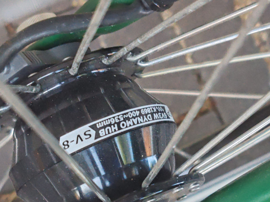 2025 Brompton C Line Explore 6 Speed Black Edition Racing Green Dynamo