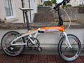 Tern Verge x10 Folding Bike 20in Wheels with upgraded OEM wheelset