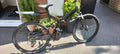 26 inch 21 Speeds Folding Mountain Bicycle - Black