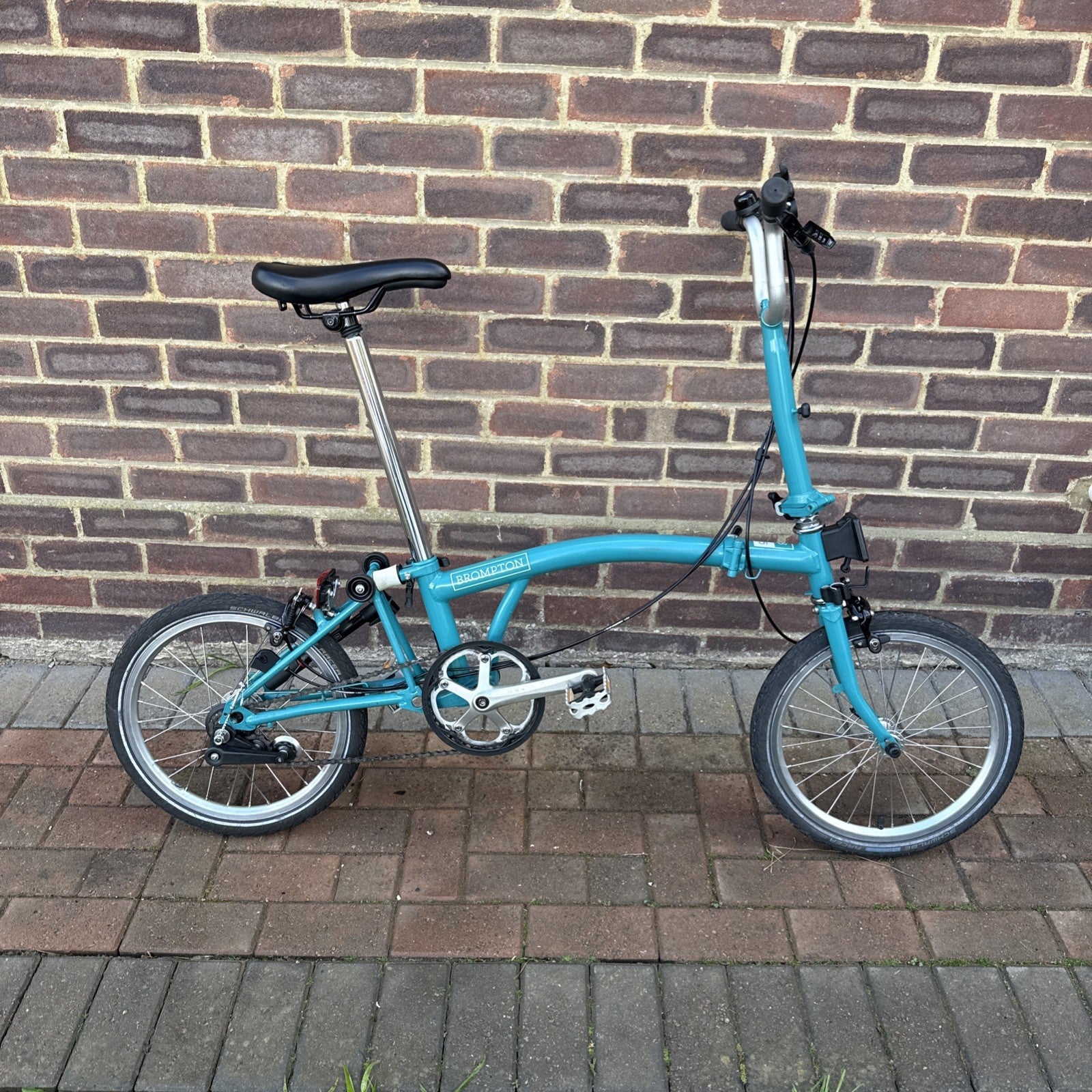 Brompton B75 16" Folding Bike - Blue - Discontinued - VGC - Classic Shape