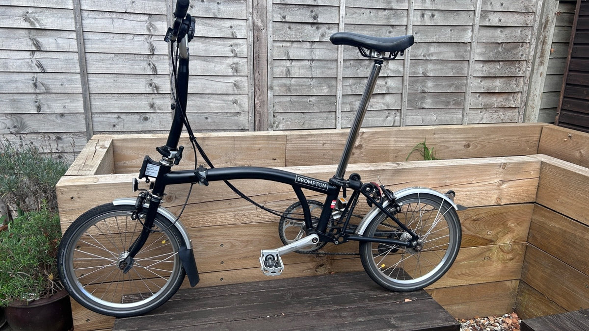 Brompton M6L Black 6 Speed Folding Bike (2019)
