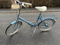 Vintage Hercules Compact folding bike Stowaway Shopper fold up Raleigh Retro LDN