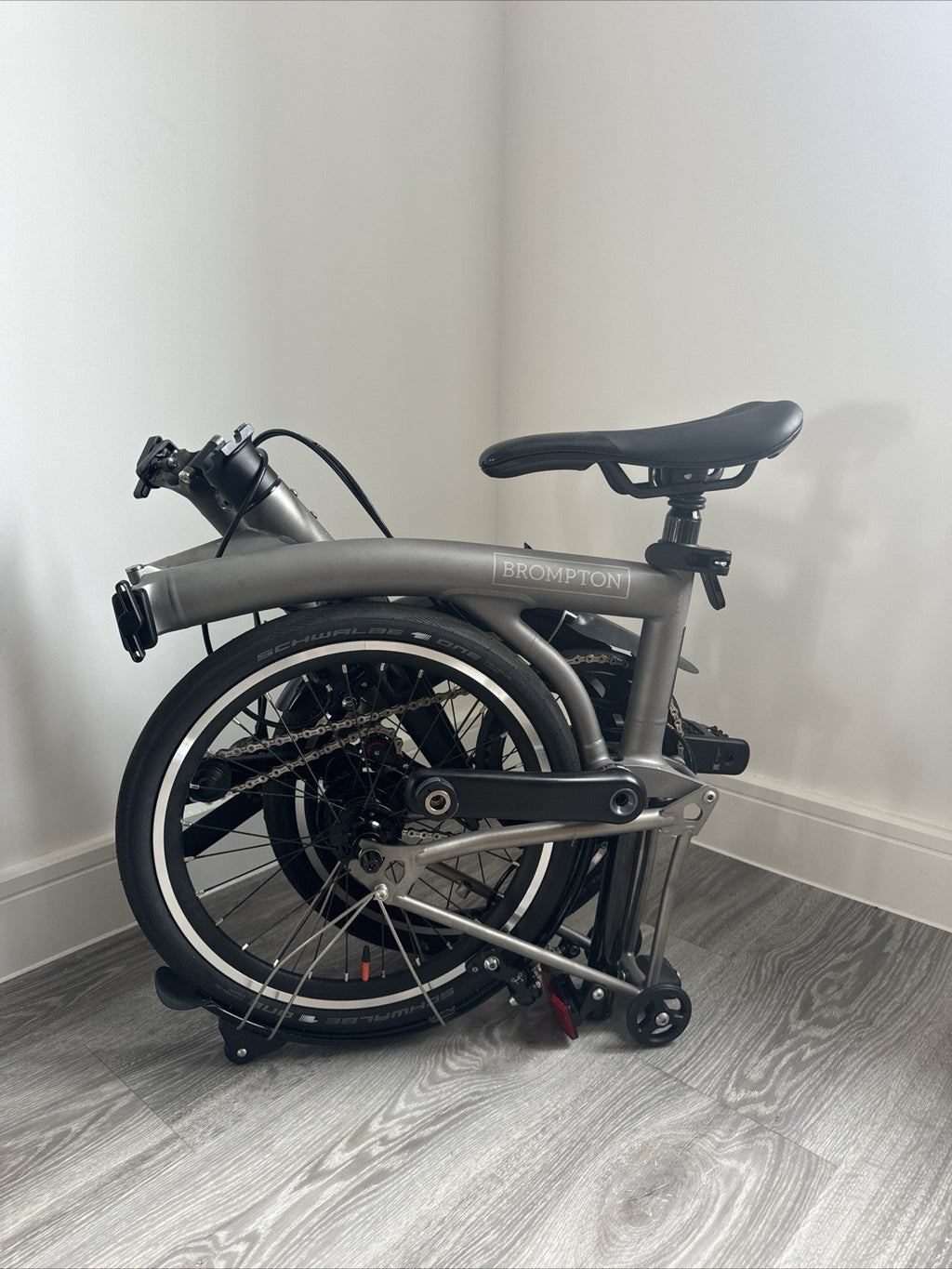 Brompton Titanium Foldable Bike